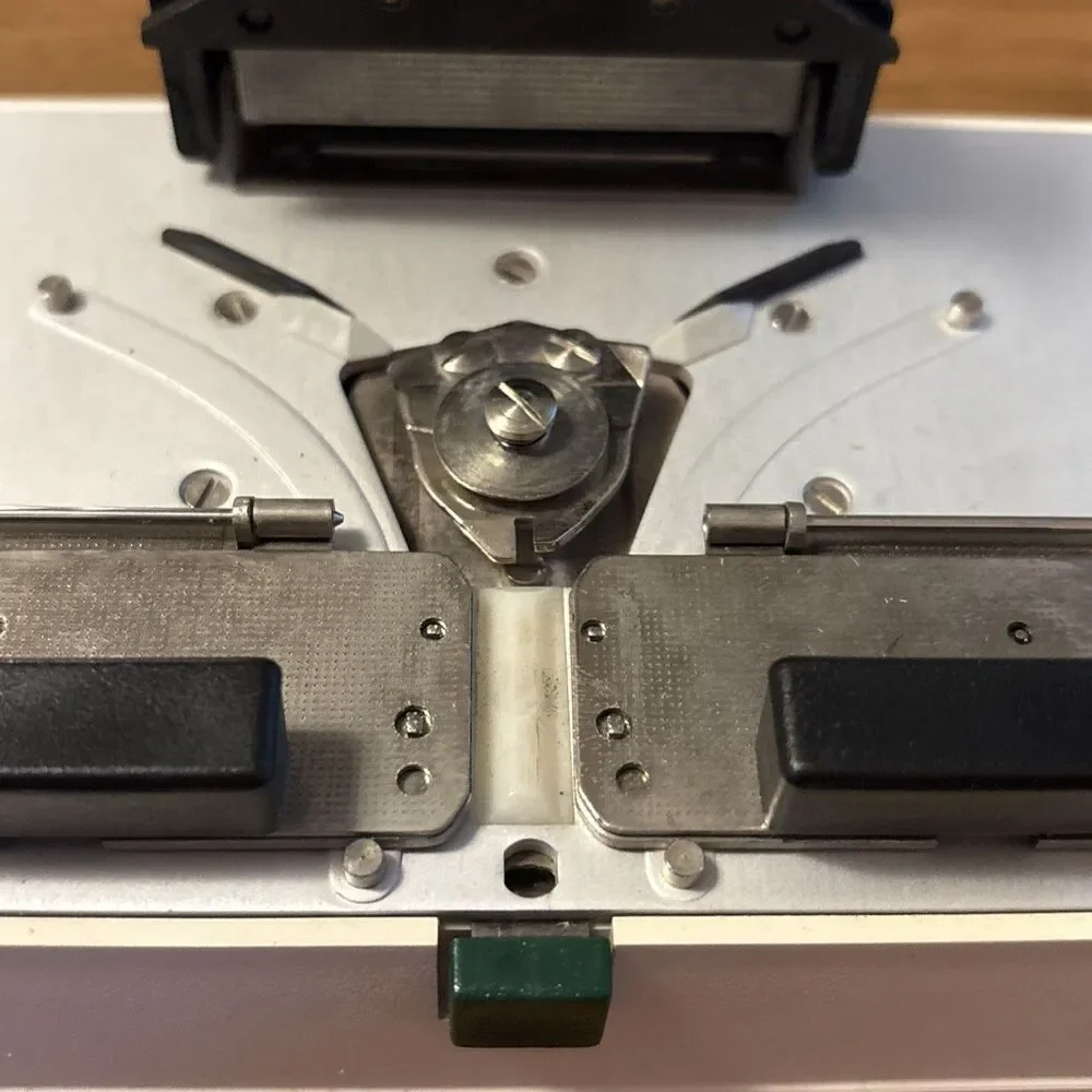 HAHNEL kollmatic SD8 motorized film splicer klebe presse - Standard & Super 8